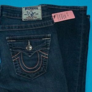 26 X 34 TRUE RELIGION STRAIGHT AMERICANA JEANS